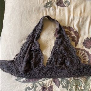 **Urban Outfitters grey halter bralette!